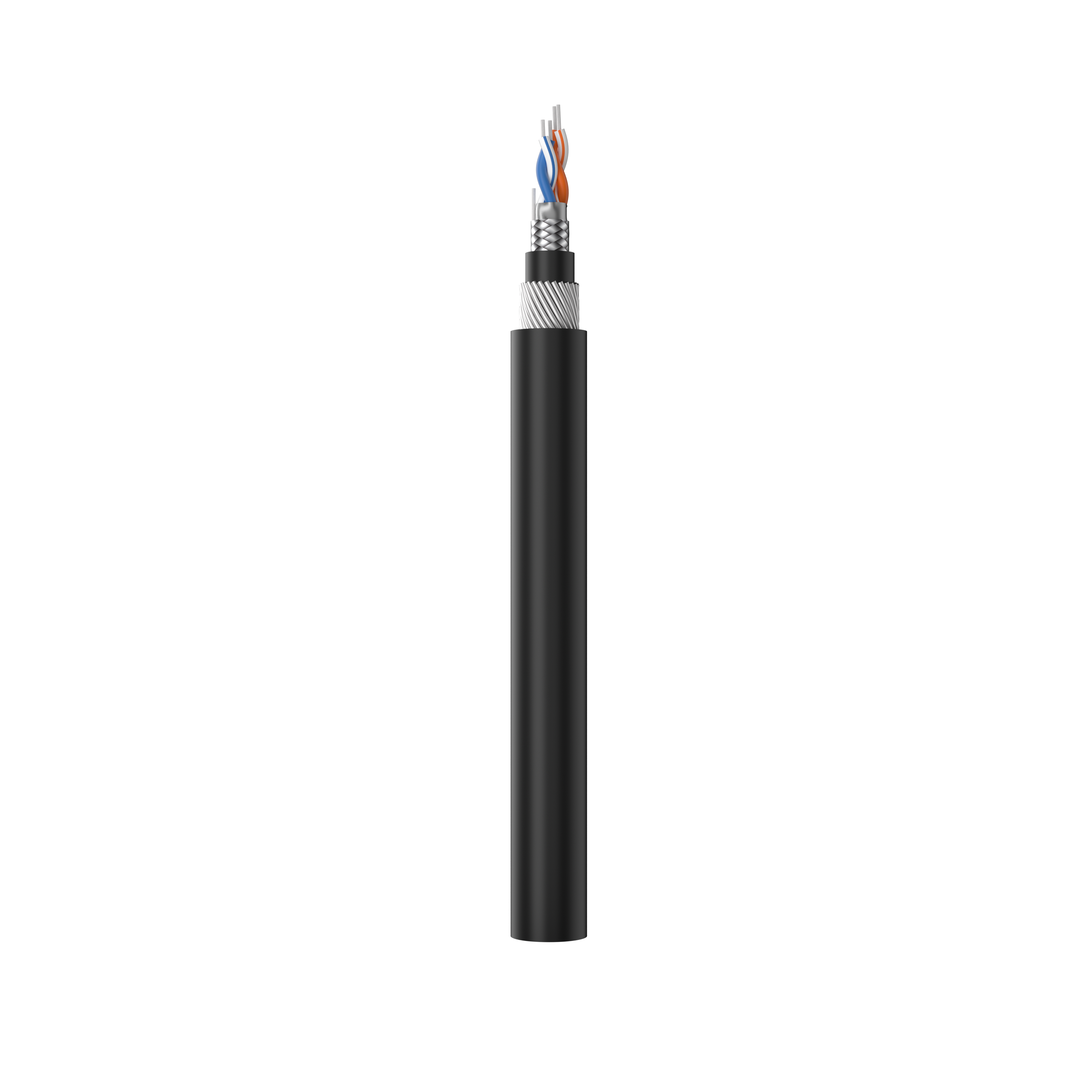 Gletscher RS485 SWA Shielded Cable 2P 24AWG | Rugged Industrial Use