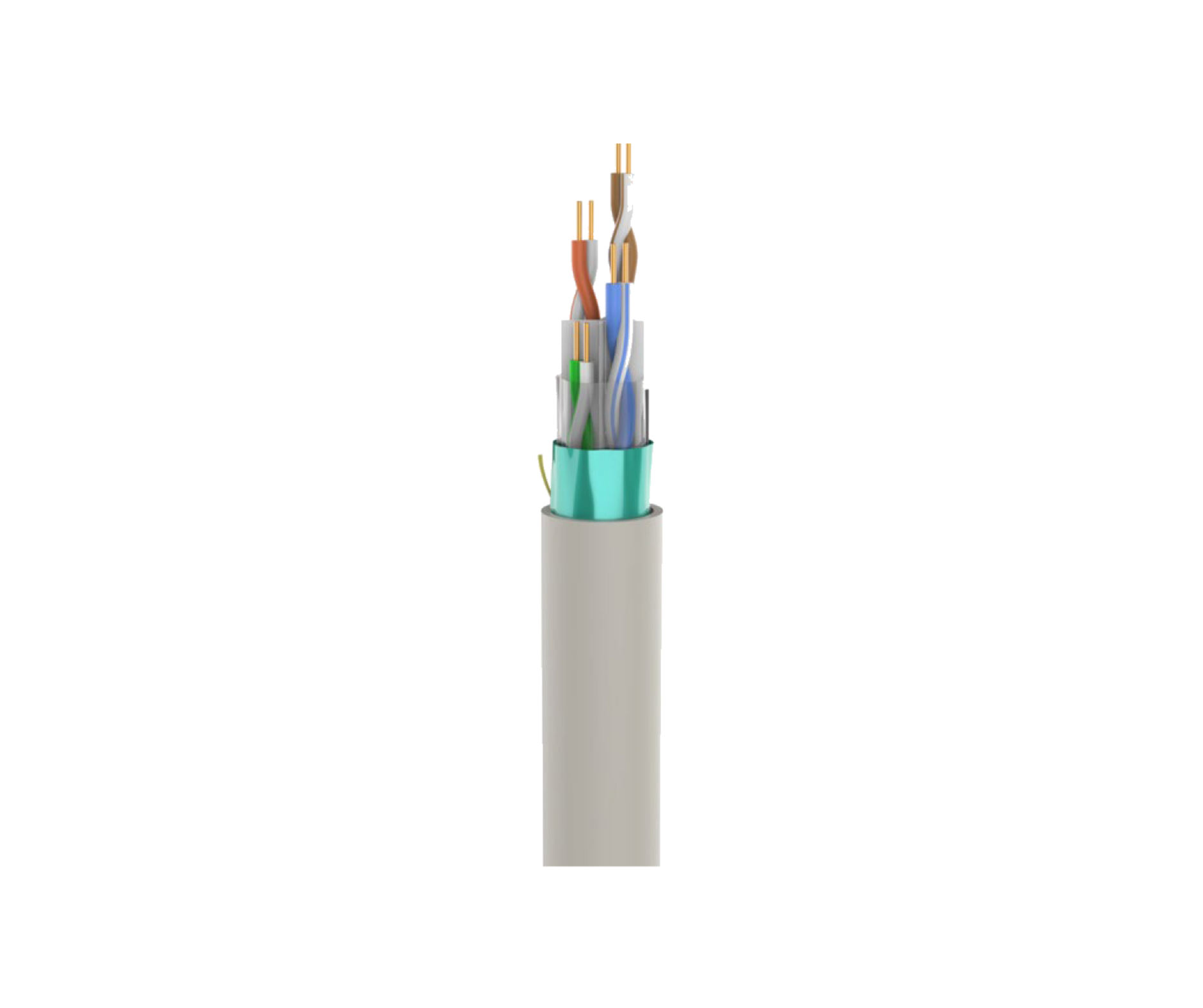 Gletscher CAT6A U/FTP 23AWG Ethernet Cable – High-Speed Shielded Network Cable for Future-Proof Installations